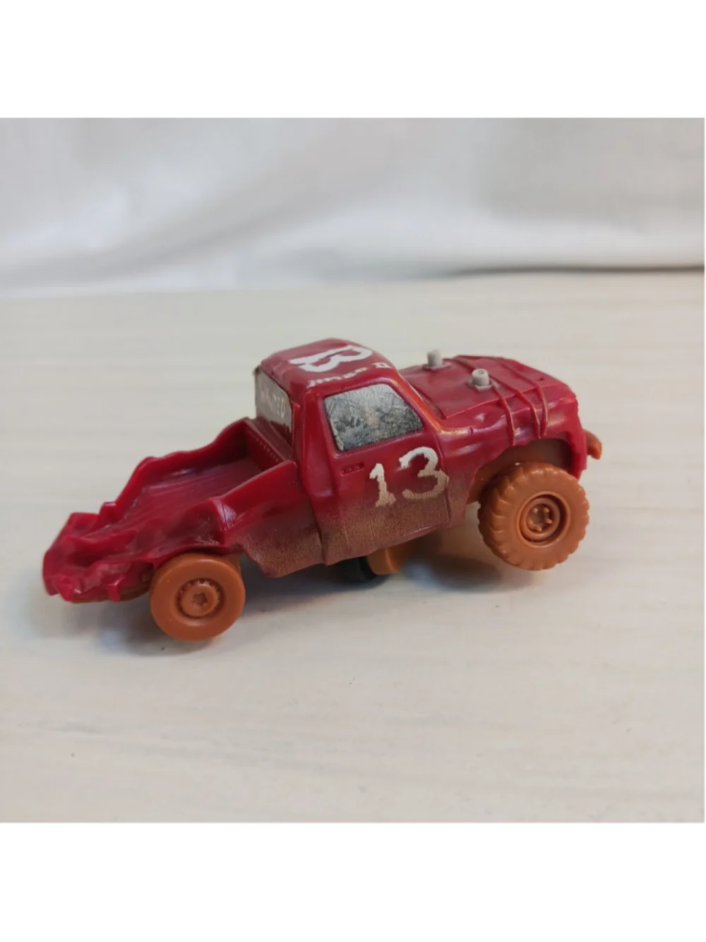 Disney Pixar Cars No.13 Jimbo II Crazy 8 Racer Die Cast 1:43 scale _B35